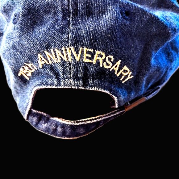 Snap-on Tools 75th Anniversary Embroider Denim Ball Cap (Swingster) NEW VINTAGE! - Picture 3 of 11